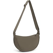 TIAASTAP Halve maan schoudertas nylon grote crossbody bag schoudertas vrouwen halve maan bag slouchy bag hobo tas buiktas crossbag dames schoudertas