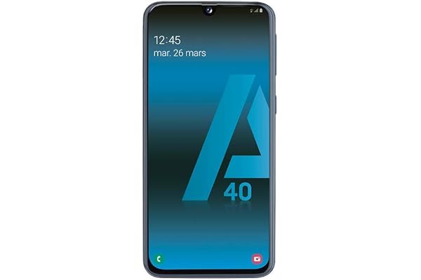 SAMSUNG Galaxy A40 64 Go Noir Débloqué (Reconditionné)