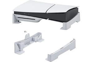ZORBES® Desk Stand for PS5 Slim/Pro Console,Horizontal Stand for PS5 Slim/Pro Console,Anti-Slip Base Accessories PlayStation 5 Slim//Pro Digital & Ultra-HD Edition No l Included