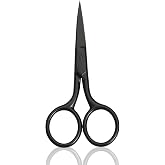 Small Embroidery Scissors 3.5 Inch Stainless Steel | Precision Scissors Sharp Point for Thread Yarn Cross Stitch Quilting Kni