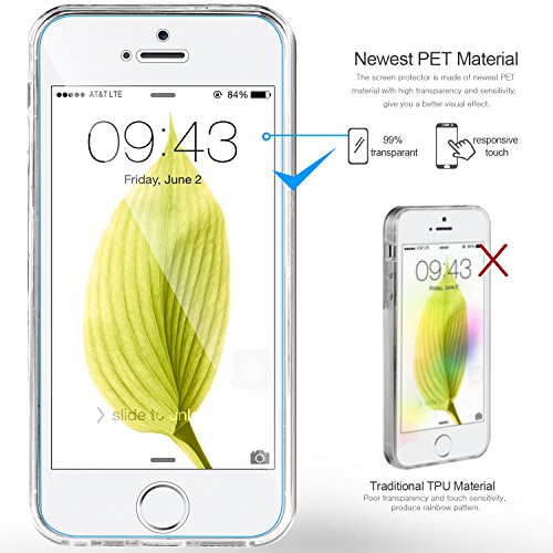 iPhone SE iPhone 5 5S Funda Leathlux Cover iPhone 5S Gel Silicona Carcasa Transparente TPU full Protecci n Delanteros y Traseros Case para iPhone SE iPhone 5 5S 4 0 reviews iPhone SE iPhone 5 5S Funda Leathlux Cover iPhone 5S Gel Silicona Carcasa Transparente TPU full Protecci n Delanteros y Traseros Case para iPhone SE iPhone 5 5S 4 0