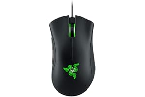 Razer DeathAdder Essential - Ratón (Ambidextro, Óptico, USB, 6400 DPI, Negro)