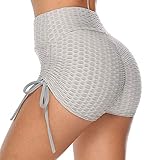best short women's haircuts 2019 Clothes Type: Womens Butt Lift Yoga Shorts High Waist Ruched Workout Gym Slim Short Pants