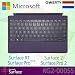 Produktbild Microsoft Surface RT/Pro (2012)/2/Pro 2 Type Cover Niederlande QWERTY Tastatur mit Backlit Schlüssel – Violett – OEM Box (Keine Einzelhandelsverpackung)