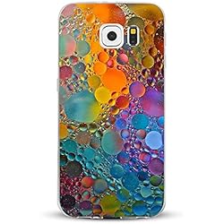 JEPER Funda Galaxy S6/S6 Edge/S6 Edge Plus/S7/S7 Edge Carcasa Silicona Transparent Protector TPU Ultra-Delgado Anti-Arañazos Mármol Case Teléfono Galaxy Funda (Samsung Galaxy S7 Edge, Mármol 07)