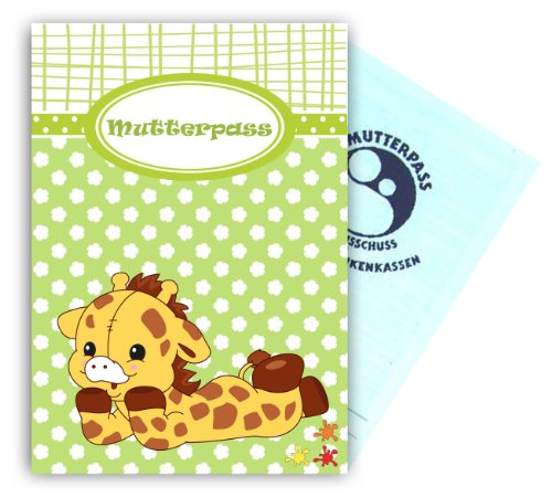 Mutterpasshülle Giraffe - 10 Motive zur Wahl - personalisierbar mit Namen
