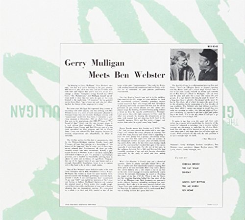 The Complete Gerry Mulligan Meets Ben Webster Sessions (Verve Master Edition)