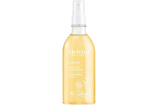 Melvita - Soin pour le Corps et Cheveux - l'Or Bio - aux 5 Huiles Précieuses - Fabriqué en France
