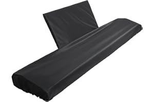 Agwuoetr Housse Anti-PoussièRe pour Clavier de Piano pour 88 Touches, avec Housse pour Support de Partitions, Housse pour Piano éLectrique, Anti-PoussièRe et Lavable