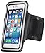 Produktbild Sport-Fitness-Jogging-Armband Hülle Case für Smartphone Handy Neopren Oberarmtasche | mit Kopfhöhreranschluss geeignet für iPhone 6, iPhone 6s. | Movoja