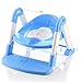 Produktbild DJ Kinder Leiter Multifunktions-faltbare Toilette WC Ring Baby WC der Baby-Töpfchen , blue