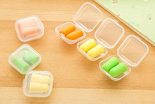 iTemer Ohrstöpsel Schaumstoff Stoepsel Lärmstop aus weichem Schaumstoff Lärm earplug 6 Paar - 9