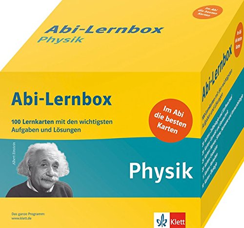 Abi-Lernbox Physik: 100 Lernkarten mit den wichtigsten Aufgaben fürs Abitur