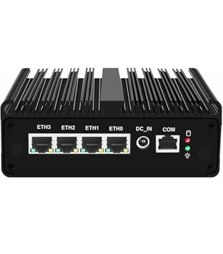 Openwrt Router HUNSN Micro Firewall Appliance, Mini PC, PFsense