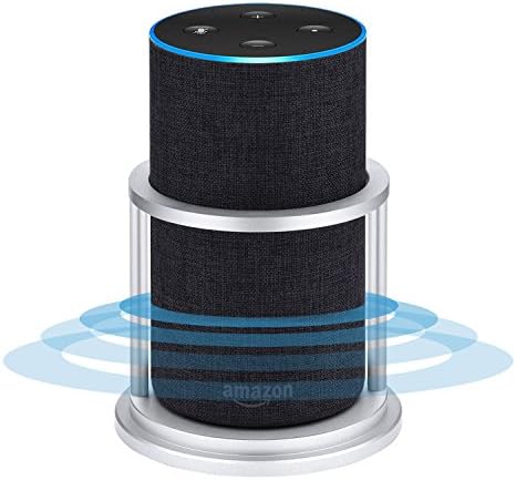 Aluminium Holder Stand for Amazon Echo 2nd Generation,Silver