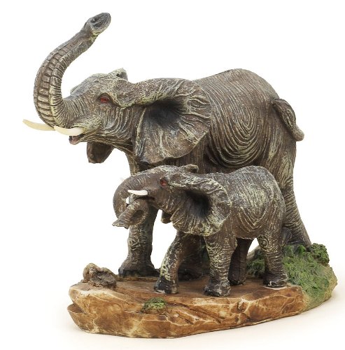 Preisvergleich Produktbild Elefant Mutter mit Kind Nr. 13072