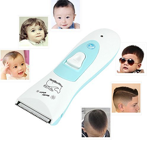 KYG Elektronisch Baby Haarschneider Wasserdicht Säugling Kinder Haarschneidemaschine Set Wiederaufladbare Haartrimmer von GL Gland - 3