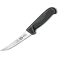 Victorinox CW455 Fibrox Boning Knife Narrow Curved Blade,Black,5.6603.12