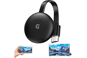 FENGQ Wireless HDMI Dongle, HDMI Adattatore mirroring, WiFi Display Dongle 4K 1080P HD Wireless schermo per i-OS/Android/Windows/Mac, Compatibile con Airplay/Miracast/DLNA/TV/Proiettore