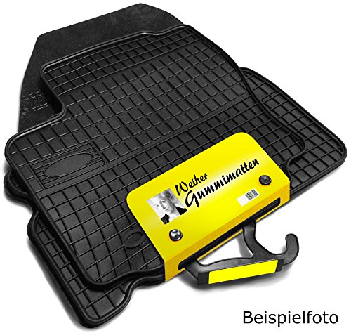 Preisvergleich Produktbild Fußmatten Gummimatten für Seat Alhambra 7Sitzer ab 2010- 4tlg