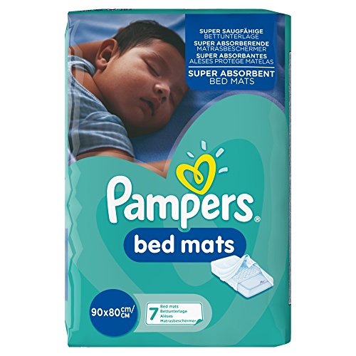 Pampers Bed Mats Compact Bag, 21 Mats - (Pack of 3)