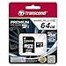 Produktbild Transcend TS64GUSDU1 - UHS-I 300x Premium (64GB) MicroSDXC Flash Card (Class 10)