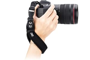 JJC Dragonne en néoprène pour appareil photo Canon R5 R6 M200 M100 M50 M10 M6 750D 800D 200D R RP Sony A6600 A6100 A6500 A7R3 Nikon D7500 D5600 D3500 D3400 Z7 Z6