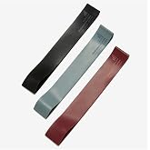 Decathlon Domyos Mini Pilates Bandı Seti X3-5/6/7 Kg - Kau&ccedil;uk - Siyah - Tek Ebat