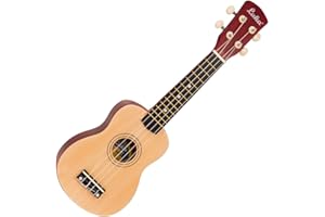 VINTAGE Laka Rainbow Series Soprano Ukulele & Carry Bag ~ Natural