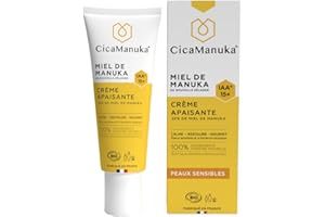 CICAMANUKA - CRÈME APAISANTE AU MIEL DE MANUKA IAA15+ - 40 ml