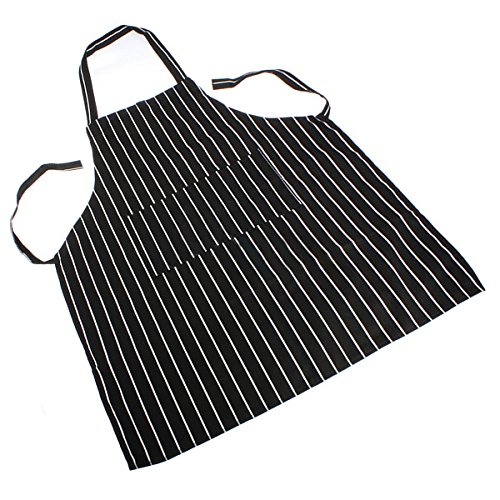SOLEDI Schürze Kochschürze Streifen Latzschürze Gastronomie Grillschürze Küchenschürze - 3
