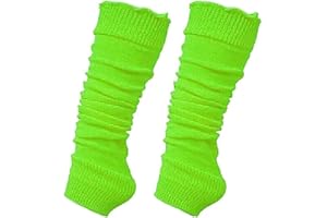 ANZEE DISCOVER THE NEW YOU ANZEE Leg Warmers for Kids Stay Warm and Stylish, Kids's Knitted Ankle Warmers 80s Party Dance Sports Yoga Accessories & Ice Skating