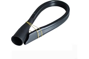 HEIBTENY Set di ugelli per la pulizia, bocchetta flessibile e adattatore per tubo da 35 mm a 32 mm, colore nero, accessori per aspirapolvere domestico