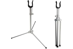 AMEYXGS Tir à l'arc Stand d'arc D'alliage D'aluminium de Pli de Stand d'arc Classique pour Le Tir