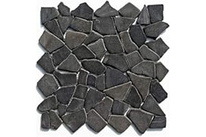 Mosaikfliesen Naturstein - M-001 - Marmormosaik Bruchsteinmosaik Marmor Wandfliesen Bodenfliesen - Fliesen Lager Verkauf Stein-mosaik Herne NRW