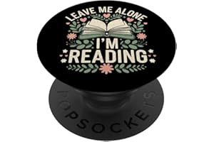 READING READ BOOKS READER JUST ONE MORE CHAPTER Déjame en paz Estoy leyendo Solo un capítulo más PopSockets PopGrip Adhesivo