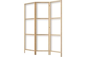 ‎FRAMED CONCEPT framed concept - Paravent Raumteiler aus Holz 135x172 cm, 3-teilig, einseitig, im orientalischen Stil