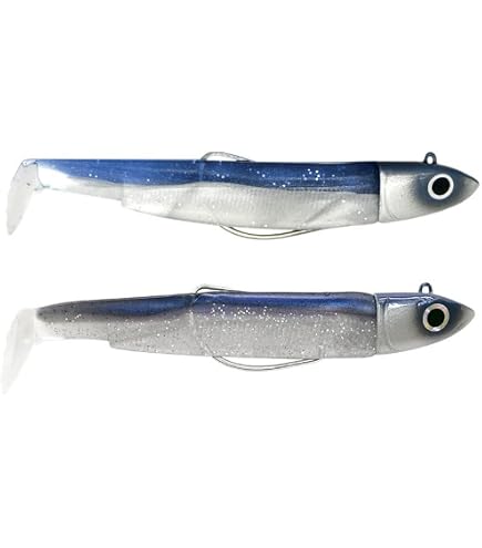 Fiiish BLACK MINNOW DOUBLE COMBO 90 N 2 KUNSTKÖDER Silikonköder