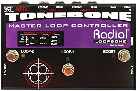 Tonebone Loopbone Guitar Effects Switcher - Black