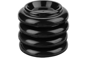 Liukouu Bicchieri per Roulette per Pianoforte, Piedini per Pianoforte in plastica Leggera e Antiscivolo per Proteggere i pianoforti Verticali G.