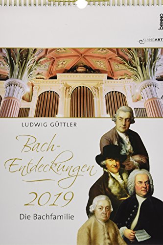 Kalender mit CD »BachEntdeckungen 2019«: Johann Sebastian Bach