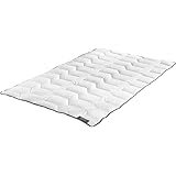 Badenia Trendline Bedcomfort couette de base lumière kochfest, 155 x 220 cm, blanc