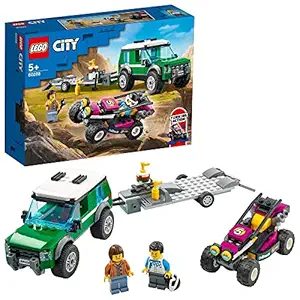 LEGO Race Buggy Transporter Building Blocks for 5 Years and Above