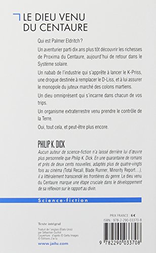 Book's Cover of Le dieu venu du Centaure