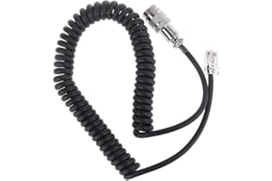 BYUTFA Cavo Adattatore per Microfono con Spina modulare da 8 Pin a RJ-45 per Microfono Yaesu MD-200 MD-100 M-100 FT-450 FT-900 FT-991