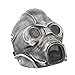 Produktbild BNMY Halloween-Maske Resident Evil Gasmaske Cosplay Silber Und Kupfer Belüfteter Entwurf Harzmaterial,Silver
