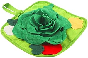 PLUSHCEWT Tappetino da fiuto per cani, tappetino da fiuto per conigli, tappetini leccati per cani, tappetino da fiuto per cuccioli, tappetino per attività sniff, puzzle interattivo per cuccioli, gatti, conigli,