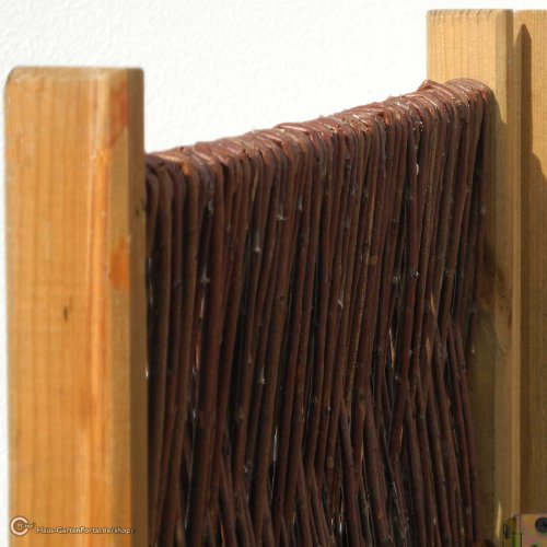 Weiden – Paravent / 3 – teilig / Höhe 1,80 Meter / Breite 1,80 Meter (Höhe auswählbar) - 2