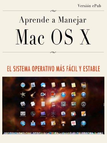 Book's Cover ofAprende a manejar Mac OS X