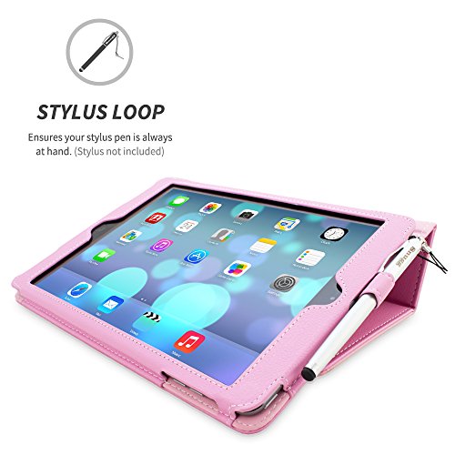 iPad Air Hülle & Neues iPad (2017) 9.7 Zoll Hülle (Rosa), Snugg™ – Smart Case mit lebenslanger Garantie + Sleep / Wake Funktion für iPad Air (2013) und iPad (2017) - 6